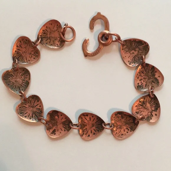 Exquisite vintage Western style copper bracelet, excellent condition! - Picture 9 of 16